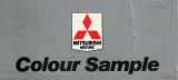 Mitsubishi Colour Sample 1979 (Prospekt)