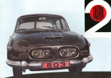 Tatra 603 1963 REPRINT (Prospekt)