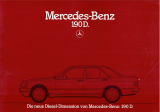 Mercedes-Benz W201 190D 1984 (Prospekt)