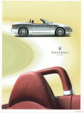 Maserati Spyder 200x (Prospekt)