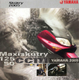 Yamaha skútry 2005 (Prospekt)