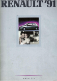 Renault 1991 (Prospekt/Brožura)
