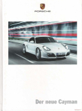 Porsche Cayman 2009 (Prospekt)