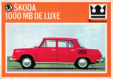Škoda 1000 MB De Luxe 1969 (Prospekt)