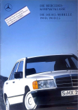 Mercedes-Benz W201 190D 1988 (Prospekt)