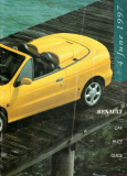 Renault 1997 Price Guide (Prospekt/Brožura)