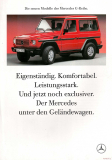 Mercedes-Benz G-klasse W460 1990 (Prospekt)