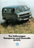 VW Transporter & Caravelle T3 1986  (Prospekt)