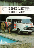Mercedes-Benz L 206 D / 207 / 306 D / 307 1974 (Prospekt)