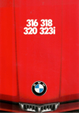 BMW 316, 318, 320, 323i e21 1979 (Prospekt)