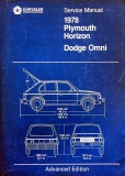 Dodge Omni/Plymouth Horizon 1978 Service Manual