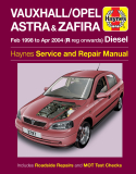 Opel Astra G & Zafira A (Diesel) (98-04)