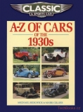 A-Z of Cars of the 1930s