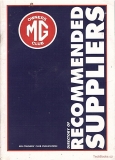 MG Directory of Recommended Suppliers