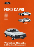 Ford Capri II / III 1.3, 1.6, 2.0, 2.3, 2.8i & 3.0 (74-87) 