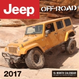 Jeep Off-Road 2017 Kalendář 16 měsíců