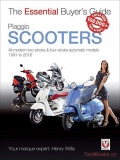 Piaggio Scooters - all modern two-stroke & four-stroke automatic model 1991-2016
