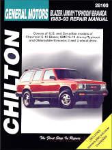Chevrolet Blazer & GMC Jimmy / Typhoon  & Oldsmobile Bravada (83-93)