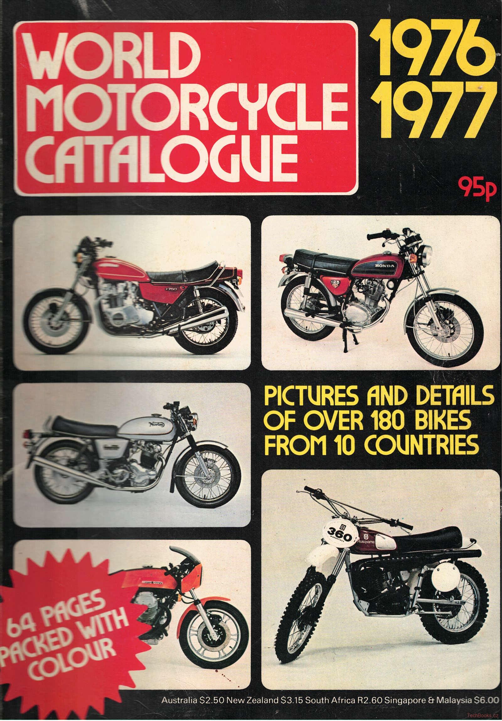 1976/1977 - World Motorcycle Catalogue