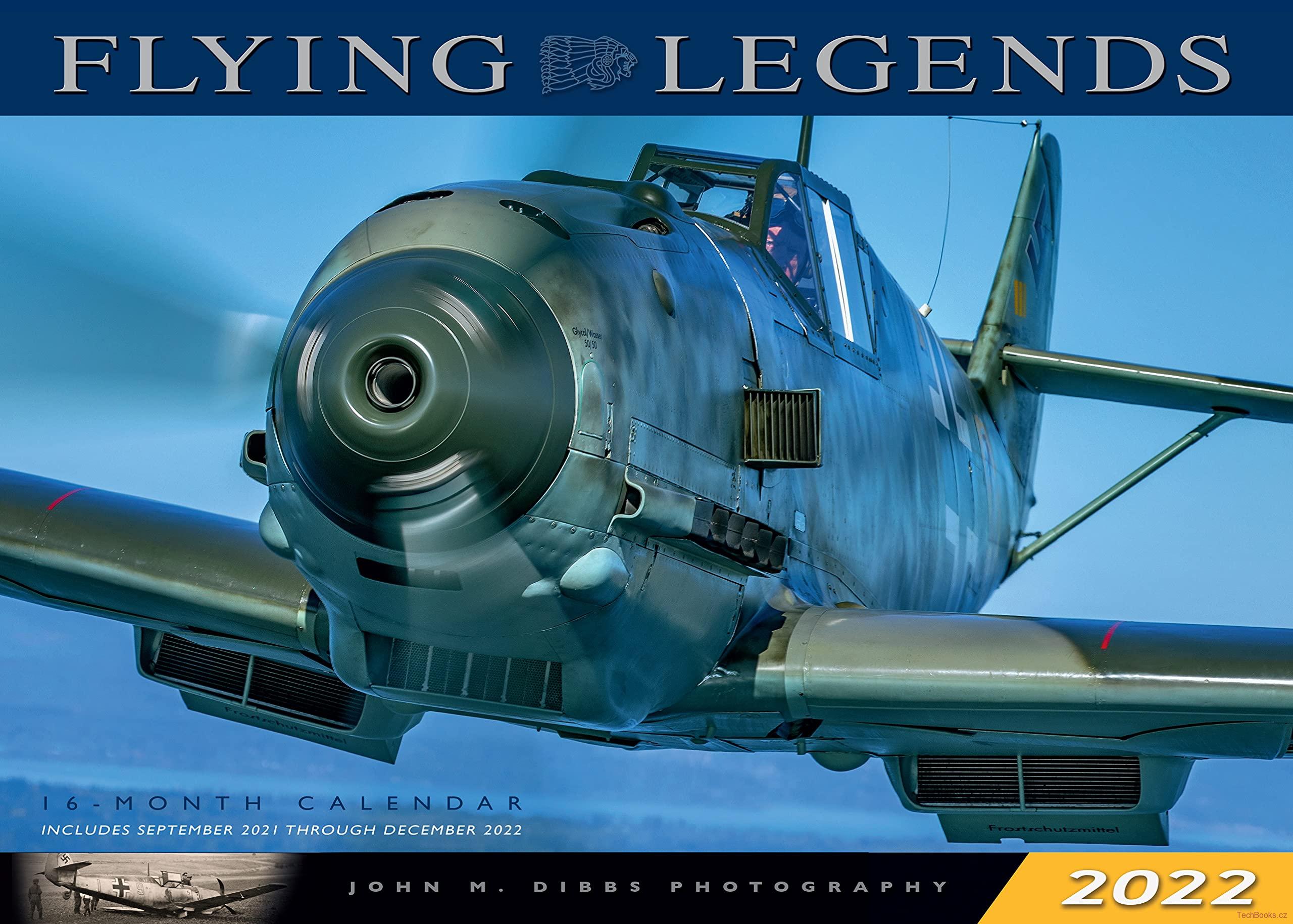 Flying Legends 2022 Calendar 16 měsíců