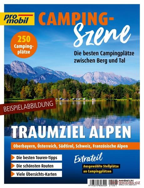Stellplatz Szene - Traumziel Alpen