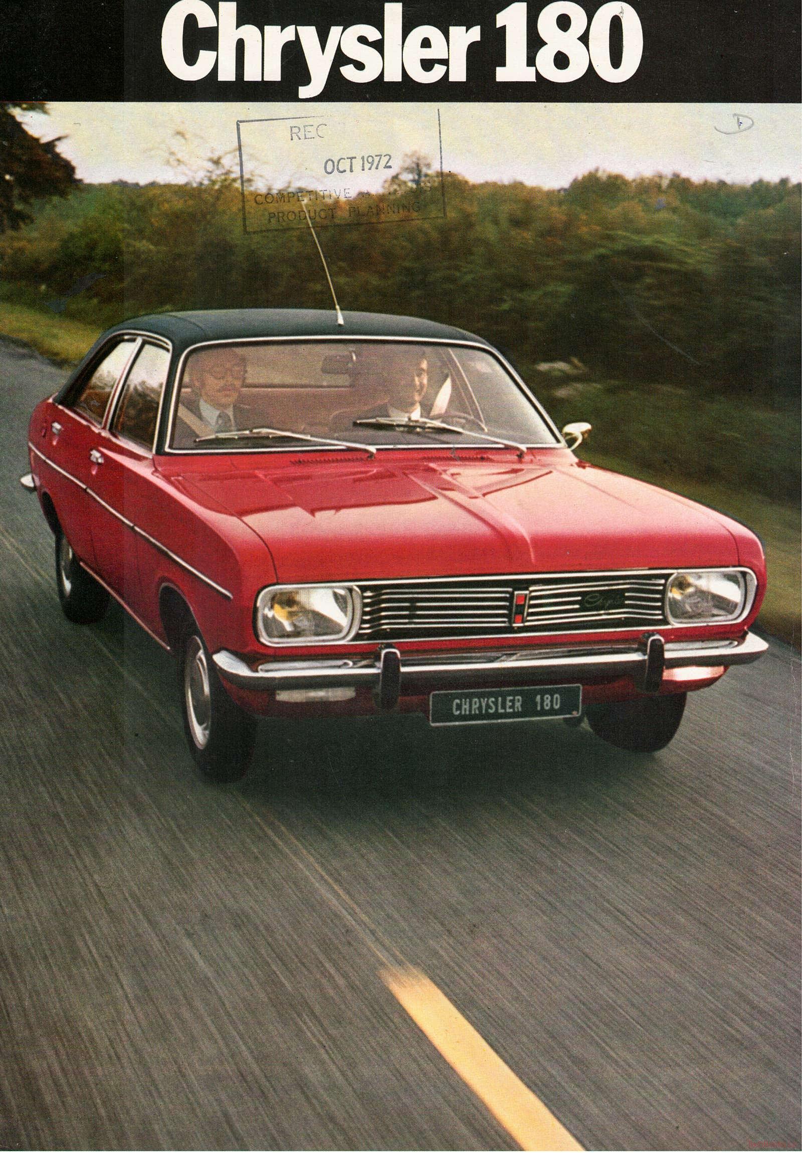 Chrysler 180 1973 (Prospekt)