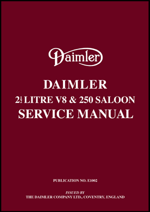 Daimler 2.5 V8 and 250 Saloon
