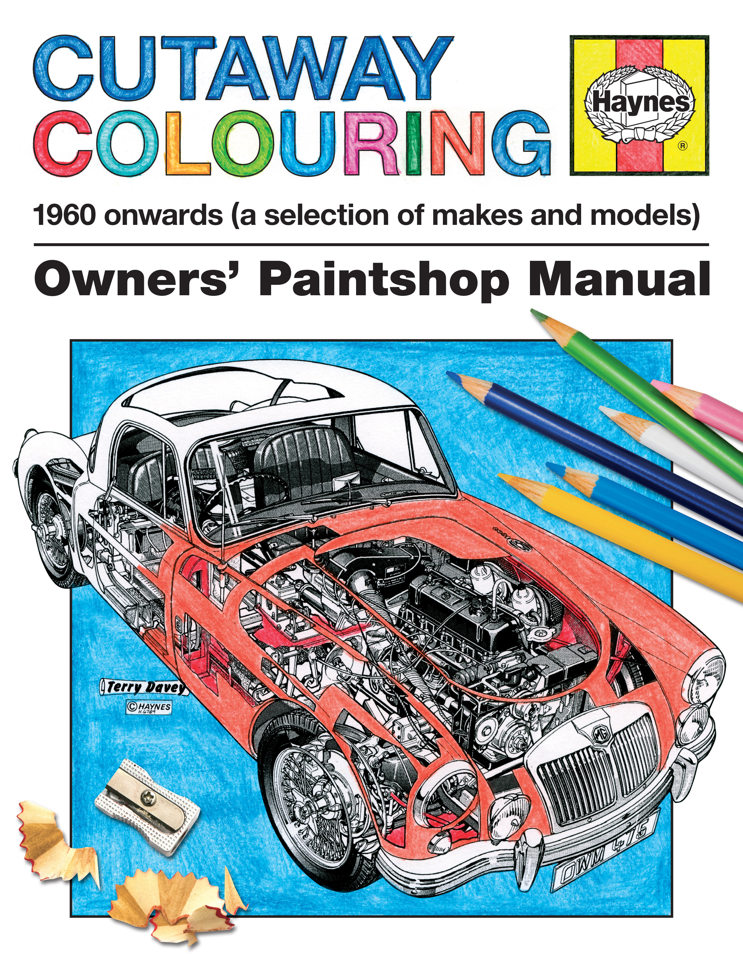 Classic Cutaways Colouring Book