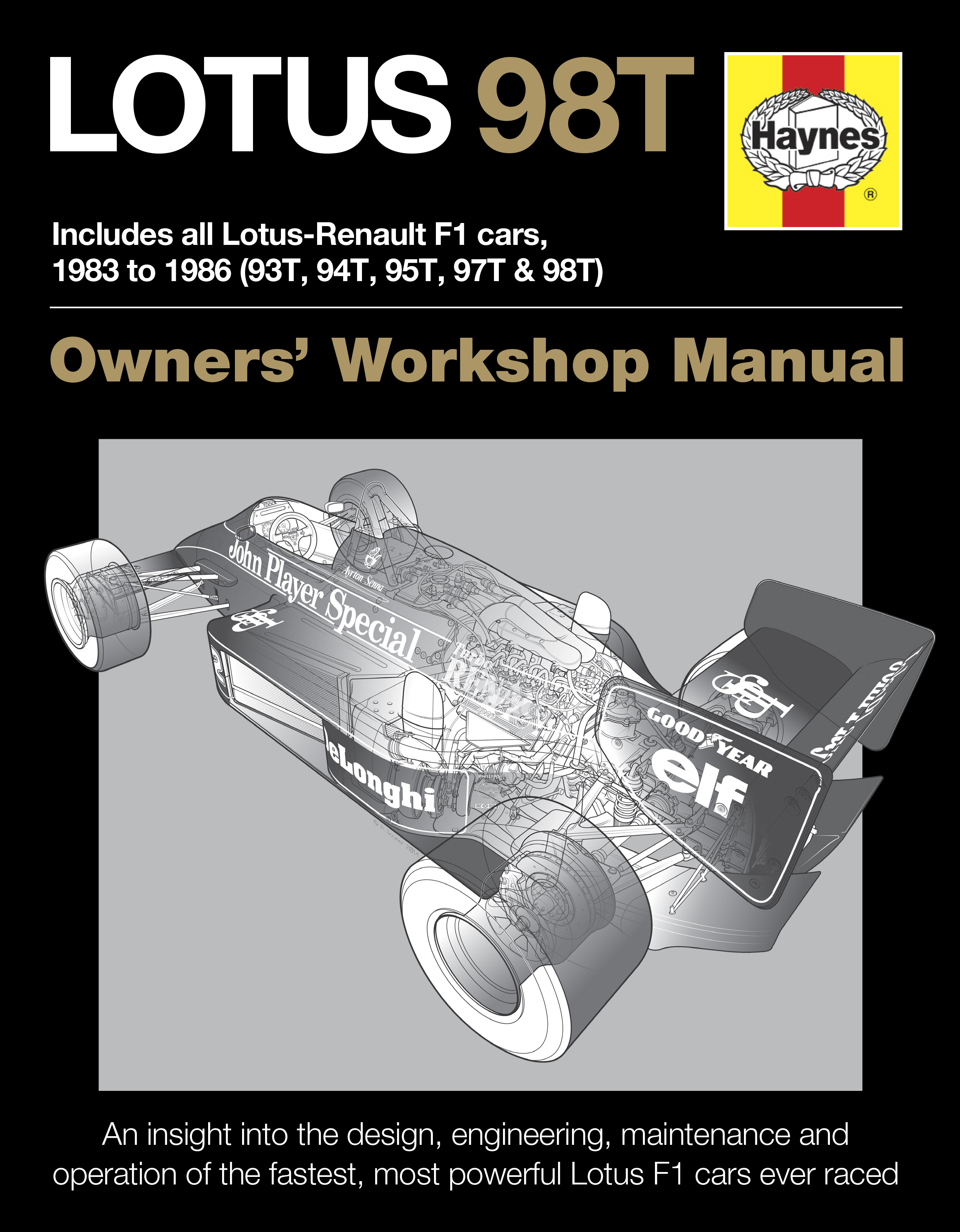 Lotus 98T Owners Manual 1983-1986