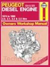 Peugeot 2,0l/2,1l/2,3l/2,5l Diesel Engines (74-90)