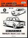 Simca 1000 Rallye/1200 S (67-78)