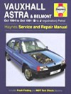 Vauxhall Astra/Belmont (10/84-10/91)