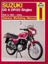 Suzuki GS 125/GN 125/DR 125 Singles (82-05)