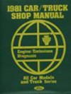 1981 Ford Car/Truck Shop Manual Engine/Emission Diagnosis
