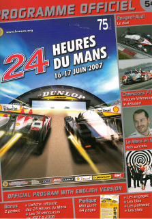 24 Heures du Mans 2008: Programme Officiel / Official Program