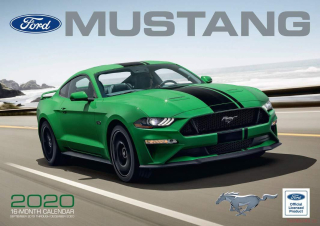 Ford Mustang 2020 Kalendář 16 měsíců