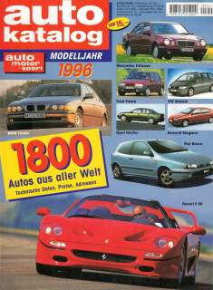 1996 - AMS Auto Katalog (německá verze)