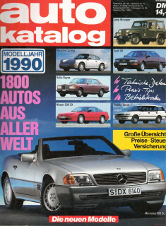 1990 - AMS Auto Katalog (německá verze) (SLEVA)