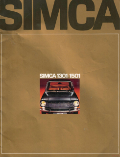 Simca 1301 / 1501 1969 (Prospekt)