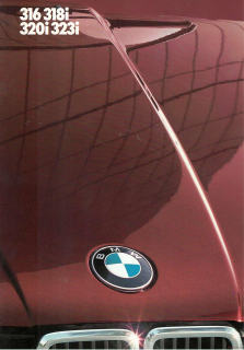 BMW 316, 318i, 320i, 323i e30 1982 (Prospekt)