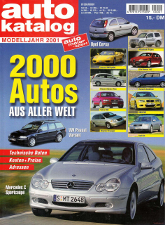 2001 - AMS Auto Katalog (německá verze)