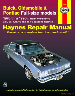 Buick / Oldsmobile / Pontiac Full-size RWD (70-90) (DIGITÁLNÍ VERZE)