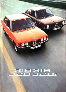 BMW 316, 318, 320, 320i e21 1975 (Prospekt)