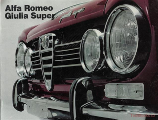 Alfa Romeo Giulia Super 1972-1974 (Prospekt)