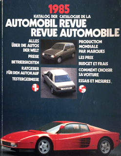 1985 - Katalog der Automobil Revue