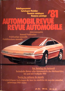 1981 - Katalog der Automobil Revue