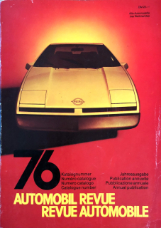 1976 - Katalog der Automobil Revue
