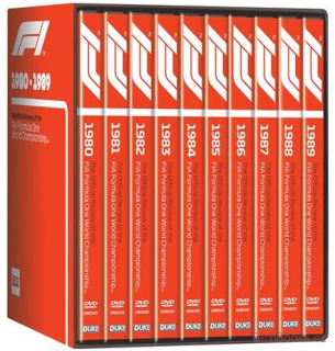 DVD: Formula 1 1980-1989 (10 DVD Set)