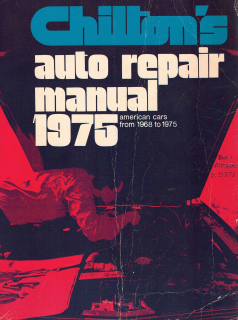 Auto Repair Manual 1968-1975 (paperback)