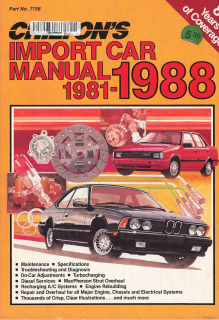 Import Car Repair Manual 1981-1988